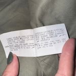 ZARA  Green Linen Belted Sleeveless‎ Vest  Medium Photo 7