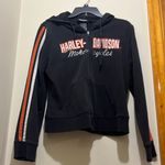 Harley Davidson Women’s Size L Zip Up Sweatshirt Photo 0