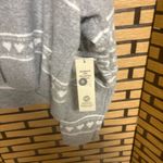 No Boundaries  Gray Bow Print Button Front Cardigan Size XL Photo 3