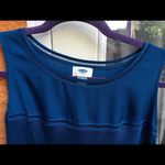 Old Navy Blue Sleeveless Blouse Photo 1