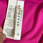 Seafolly  hot pink Rouleau Brazilian Bikini Bottoms Photo 9
