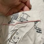 Chelsea Peers White Astrology Print Button Sleep Shirt Womens S Satin Buttons Photo 2