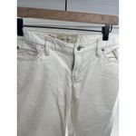 Loft Women's White Slim Boot Jeans Size 8 Photo 2