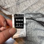 SheIn  woman’s long sleeve ribbed knit sweater dress size medium Photo 10