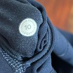 Lululemon  Wunder Under High-Rise Crop Leggings Luxtreme Burgundy & Blue Size 10 Photo 5