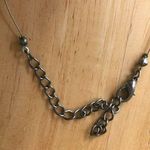 Handmade Vintage Crystal Choker Necklace 3" extend Photo 6