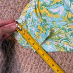 Lilly Pulitzer Yellow Callahan Shorts Beach Colorful Green Yellow Blue Size 8 Photo 4