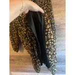 Aakaa  dress size small floral dark forest fall long sleeve western Photo 7