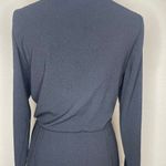 Julia Jordan Black Long Sleeve Faux Wrap Dress Semi Formal Event Occasion 12 Photo 5