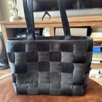 Harvey’s large built in the USA original seatbelt tote bag California Black Photo 3