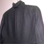 J.Crew Wool Military Blazer Jacket Women Size 6 Ruffle Peacoat Office Preppy Photo 7