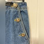 Disney NWT  X Macy’s Minnie Daphne Majorette High Rise Wide-Leg Blue Jeans 8 Photo 5