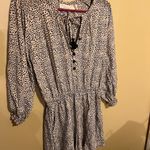 Beachgold Chelsea Tan Black Long Sleeve
Coverup Polka Dot Romper xs Tan Photo 10