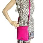 Jones New York SIGNATURE Pink Bag Crossbody Purse Adjustable Strap Vegan Leather Photo 0