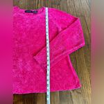 Eagles Eye Plush Crewneck Sweater medium M Pink Photo 6