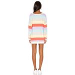 Michael Lauren Kyton Multicolor Sweatshirt Dress Oversized Small New Photo 2