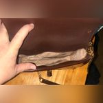 Michael Kors Kinsley Brown and Yellow Chain Shoulder Bag EUC Photo 7