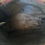 Longaberger Homestead Brown Multi Colored Gingham Plaid Fall Small Tote Purse Photo 6