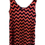Pink republic NWT  Pink & Navy Chevron Hi-Low Tank Tunic Women's Medium Photo 2