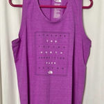 The North Face Purple Muscle Tank Size Large Photo 0