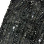 NAEEM KHAN Black Sequin Embellished Beaded Formal Dress XS S Photo 8