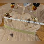 Stunning Floral Embellished Prom Dress Size L Photo 13