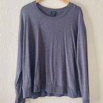 Splendid  Womens Soft Jersey Knit Sweatshirt Purple Long Sleeve Pullover Photo 0