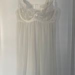 White Lacey Sheer Night Gown/ Lingerie Photo 0