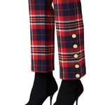 Trina Turk Mercury Plaid Pants Size 0 NWT Photo 4