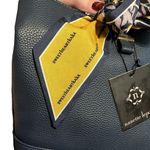 Nanette Lepore Midnight Navy Gillian Tote Bag with Gold Hardware Photo 3