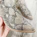 DV by Dolce Vit Sher Perforated Snakeskin Booties Photo 2