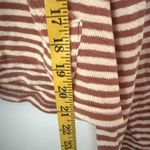 Roxy  Slub Knit Wide Cuff Striped Cotton Blend Pullover Beachy Surf Coastal XL Photo 6