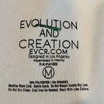 Evolution and creation ‎ Blue Marbled Racerback Sports Bra Medium Photo 2