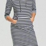 Velvet Torch  Hooded Long Sleeve Tee Shirt Dress L Photo 0