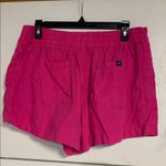 Gap WOMENS HOT PINK LINEN SHORTS LARGE Photo 3
