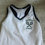 White Tennis Tank Top Size M Photo 1