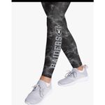 NFL Apparel Official Women's Raiders Leggings, Black/Gray, Large, NWT Black Photo 2