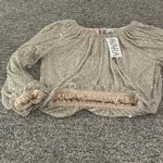 Endless Rose NWT Boutique Sequin Blouson Top Sz M Photo 13