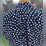 Jones New York Black and White Button Down Short sleeve shirt Sz 16 Photo 3