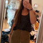 Dry Goods Suede Button Up Skirt Photo 0