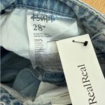 Ksubi  Jeans Straight Leg Distressed Size 28 Light Wash Blue Photo 3