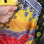 Sheer Print Long Bell Sleeve Cover Up S/M/L Top Size M Photo 3