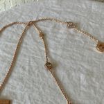 Kate Spade : Rose Gold Disc Necklace- 16” Photo 5