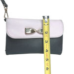 Victoria's Secret Pink and Black Phone Wristlet Wallet Bow Snap Closure Photo 5