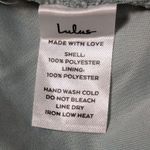 Lulus Love Poem Halter Lace Sheath Mini Dress Mint Green Size S Photo 3