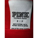 VICTORIAS SECRET PINK 2016 PATRIOTIC AMERICAN FLAG PINK CAMPUS POCKET TEE SMALL Red Photo 4