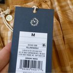 Universal Threads Universal Thread Yellow Plaid, 100% Cotton, Puffy Sleeve Shirt, Size M Photo 6