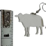 Cow print earrings Photo 3