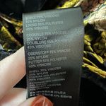 Free People We The  Nicolette Velvet Double Breasted Blazer Black Floral Sz Small Photo 5