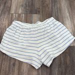 Lake Pajama Sleep Shorts Blue and White Stripe Size XXS Photo 4